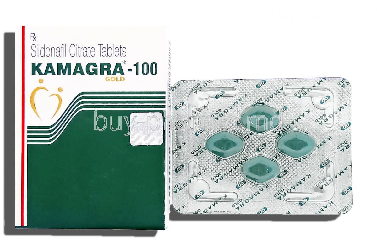Kamagra,  Sildenafil Citrate 100mg Tablet (Ajanta Pharma)