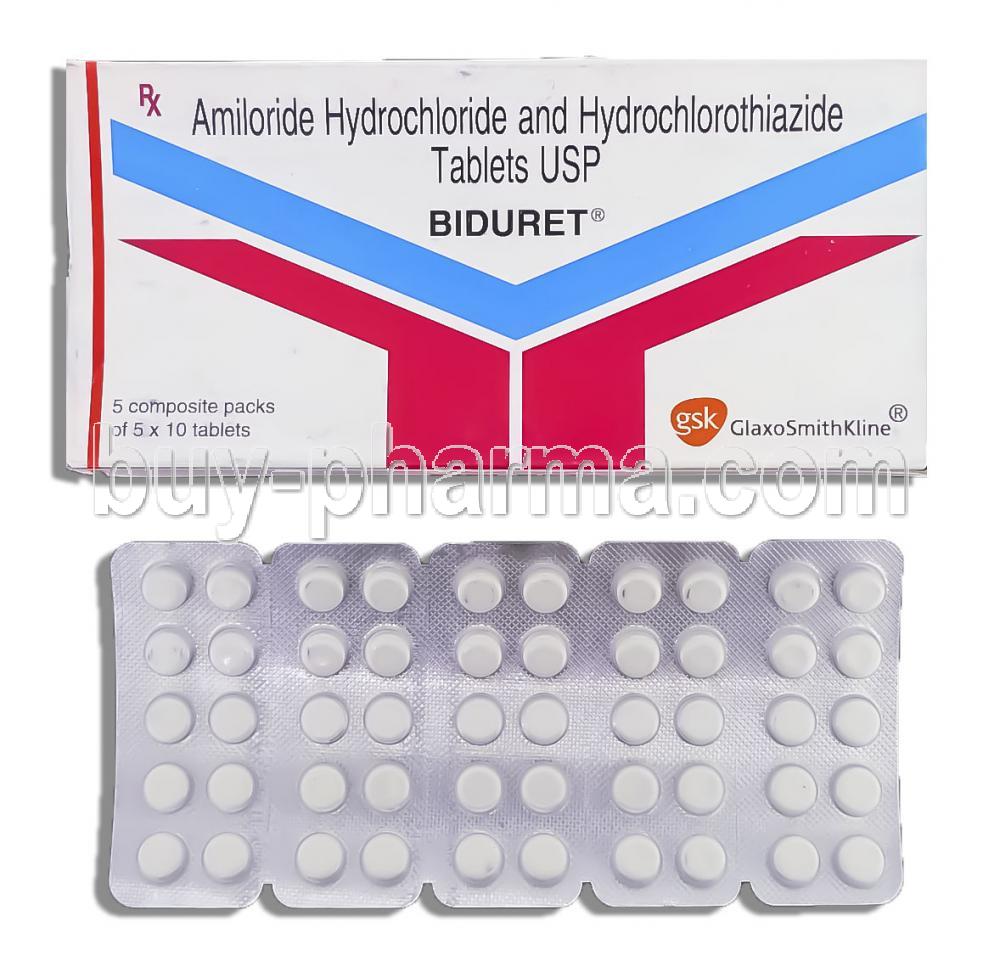 Biduret, Amiloride and Hydrochlorothiazide