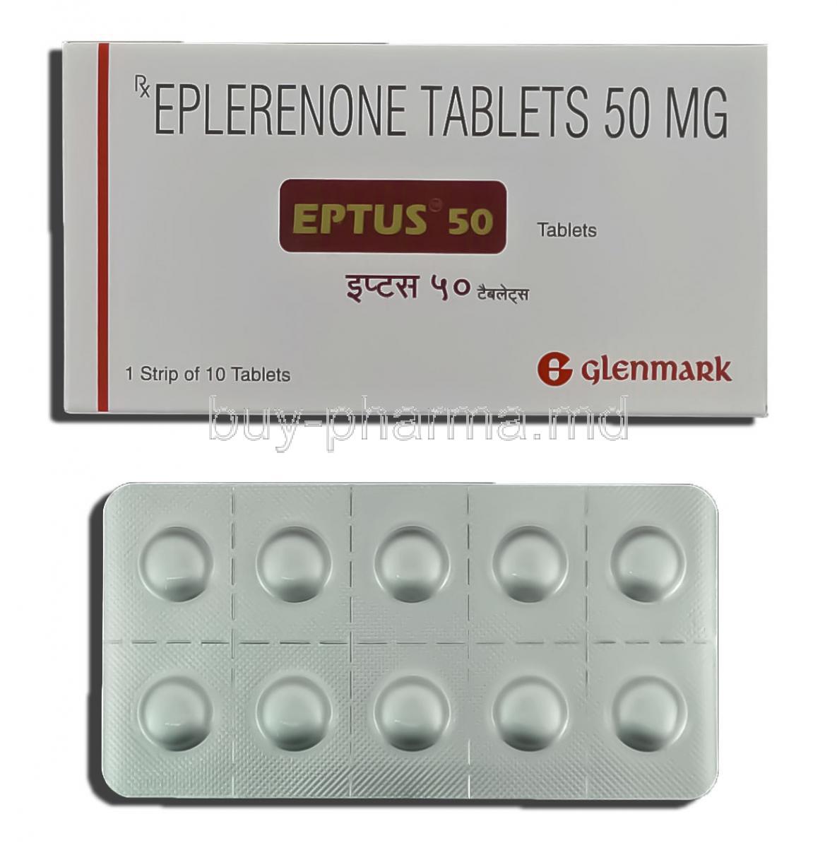 Eptus, Eplerenone 50 mg