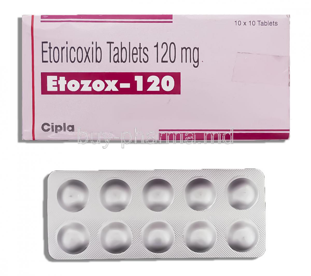Etozox, Etoricoxib 120 mg