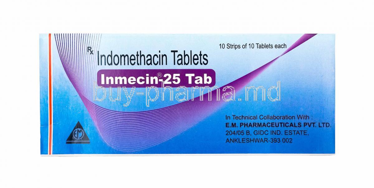 Inmecin, Indomethacin 25mg