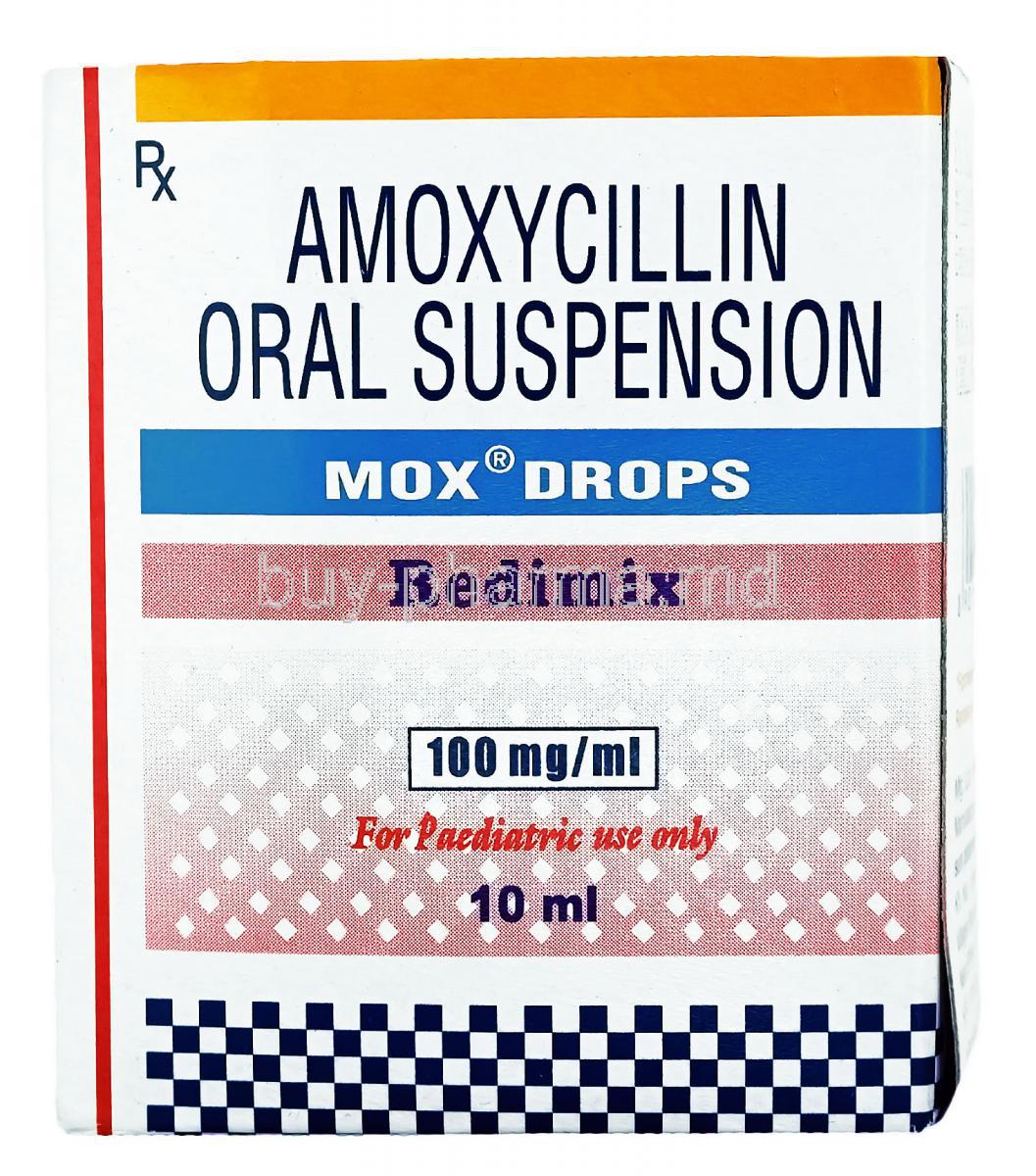Mox Redimix Oral Suspension, Amoxicillin