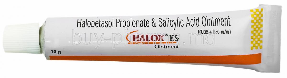 Halox ES Ointment, Halobetasol/ Salicylic Acid tube
