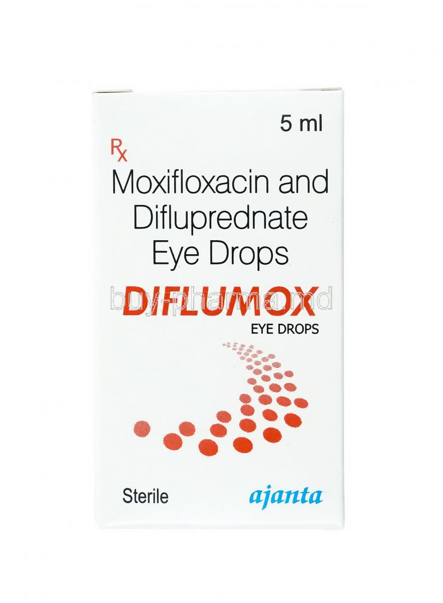 Diflumox Eye Drop, Moxifloxacin and Difluprednate