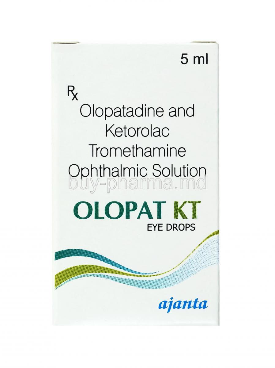 Olopat KT Eye Drop, Ketorolac and Olopatadine
