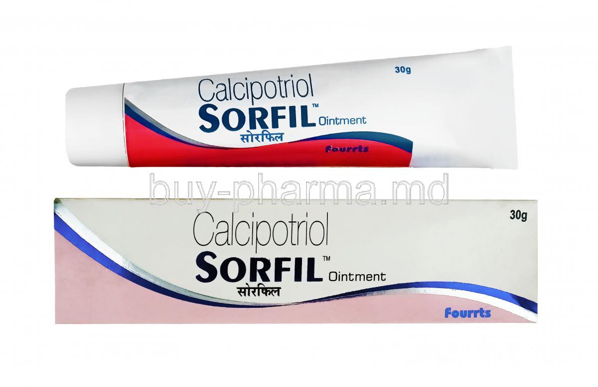 Sorfil Ointment, Calcipotriol anhydrous