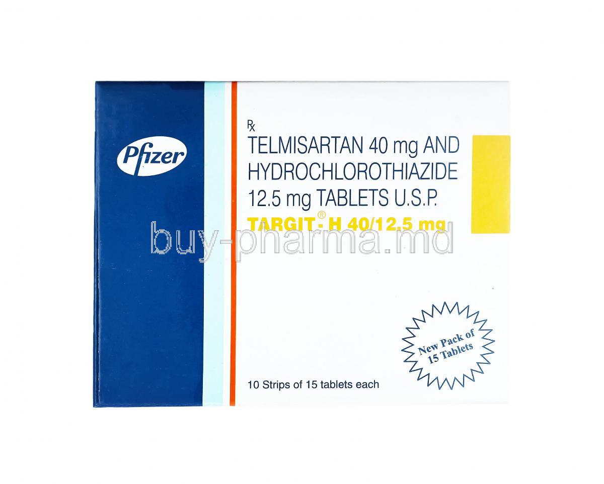 Targit H, Telmisartan and Hydrochlorothiazide