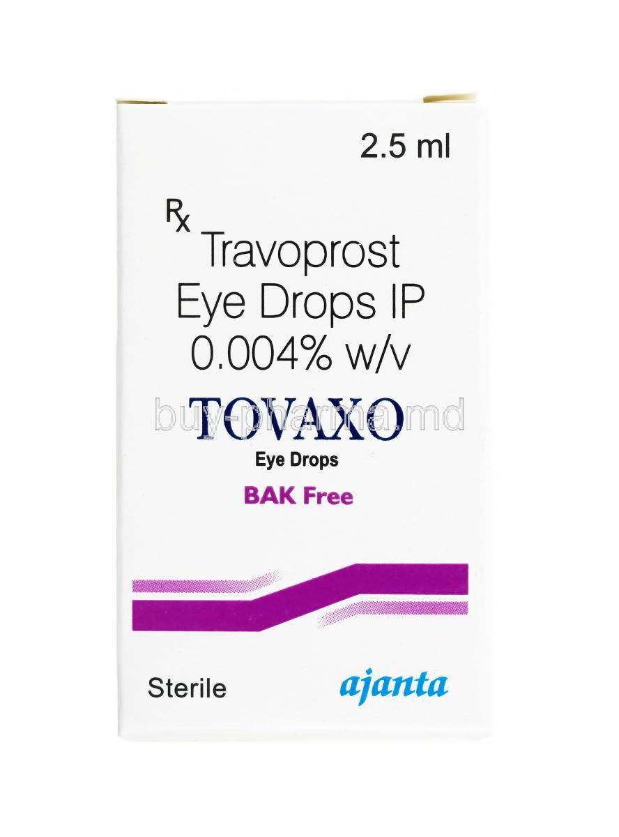Tovaxo Eye Drop, Travoprost