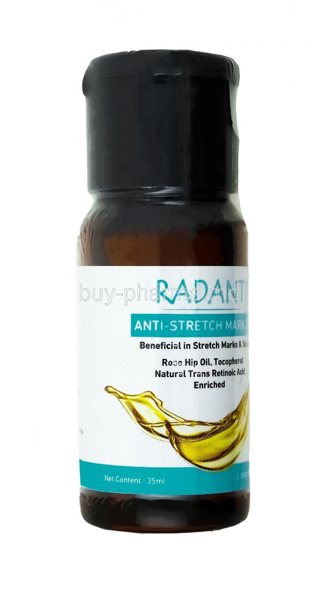 Radant Anti-Stretch Mark Oil bottle
