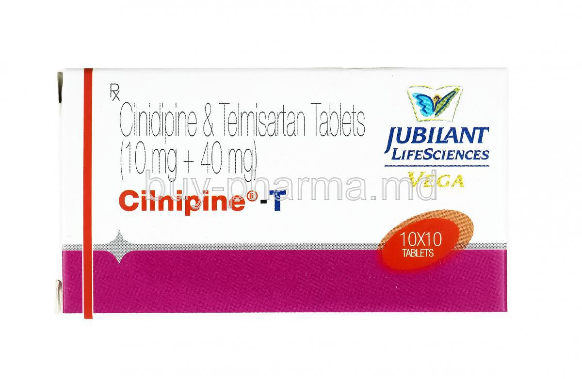 Cilnipine T, Cilnidipine and Telmisartan