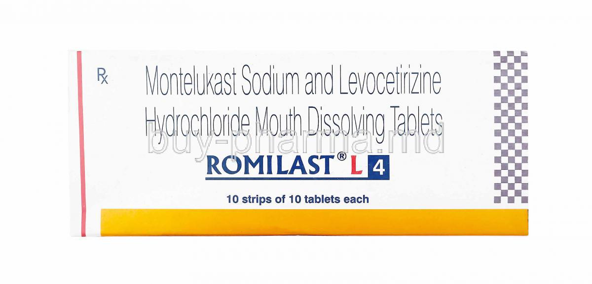 Romilast L, Levocetirizine and Montelukast