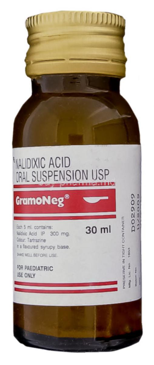 Generic Neggram, Nalidixic Acid suspension
