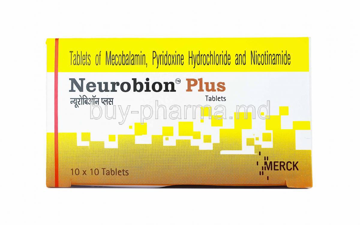 Neurobion Plus, Mecobalamin, Niacinamide and Pyridoxine