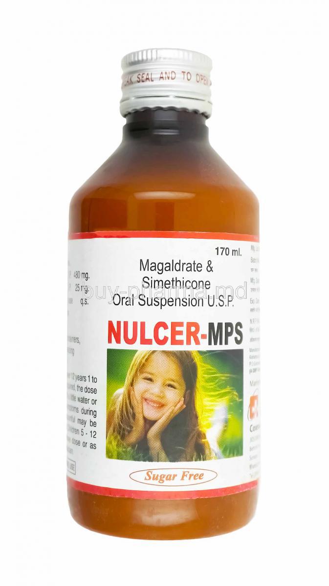 Nulcer-MPS Syrup, Magaldrate and Simethicone
