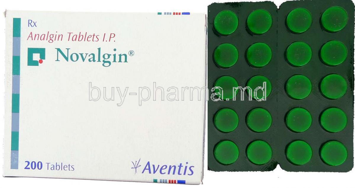 Novalgin, Analgin 500 Tablet