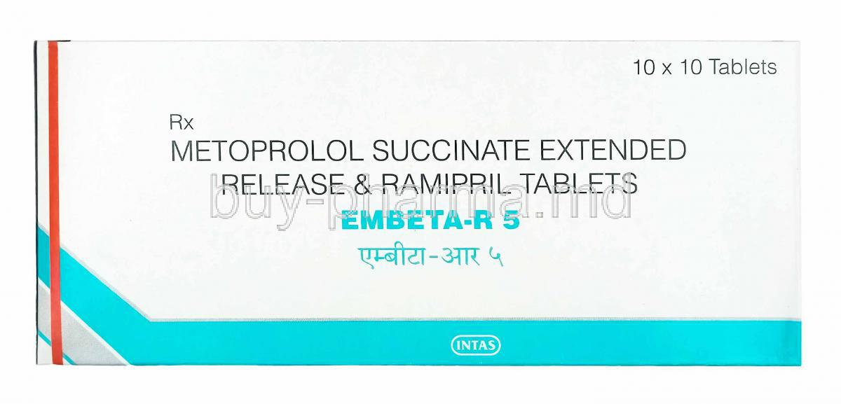 Embeta-R, Metoprolol and Ramipril