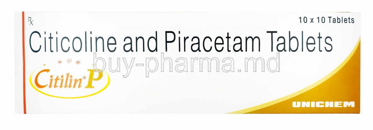 Citilin P, Citicoline and Piracetam