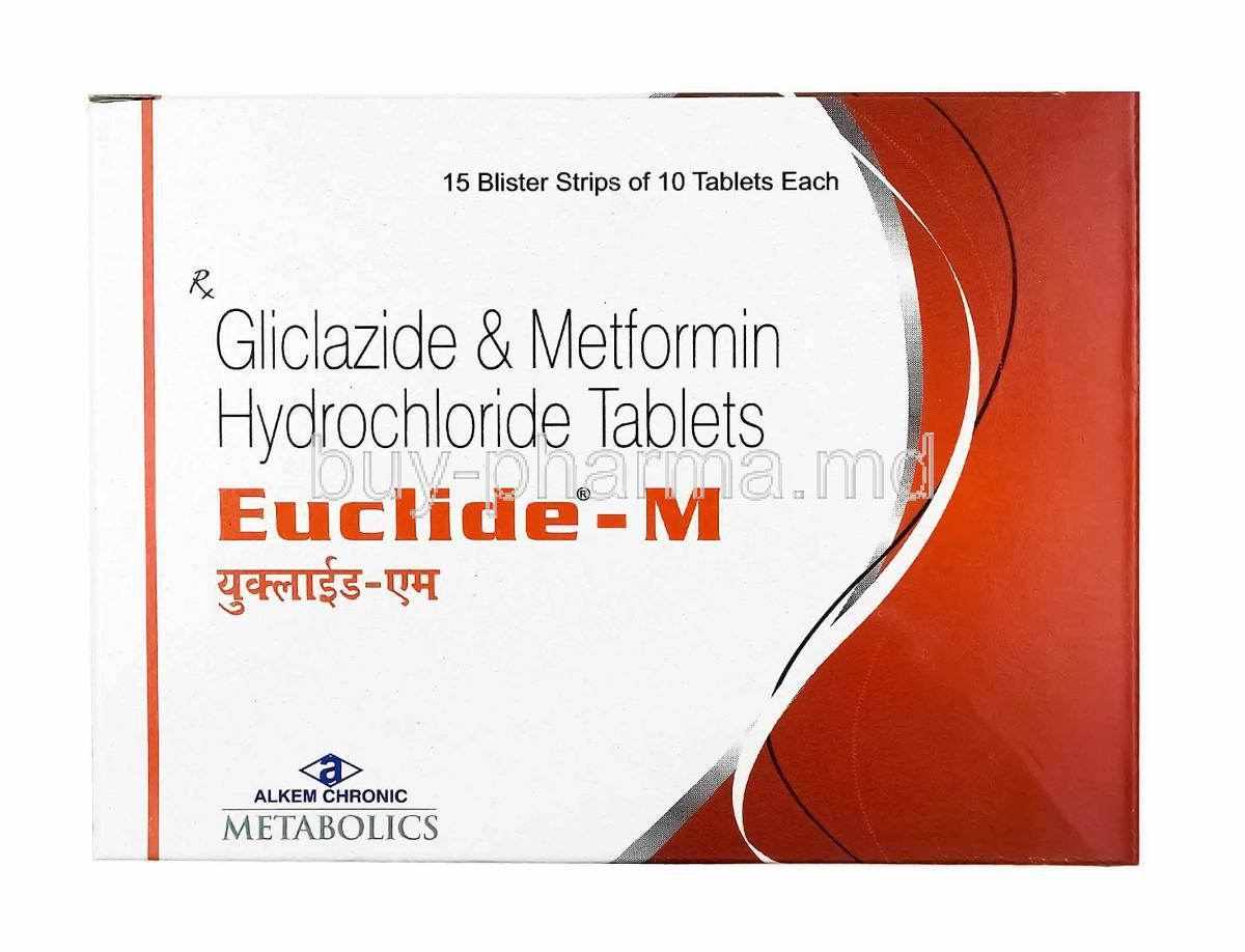Euclide M, Gliclazide and Metformin