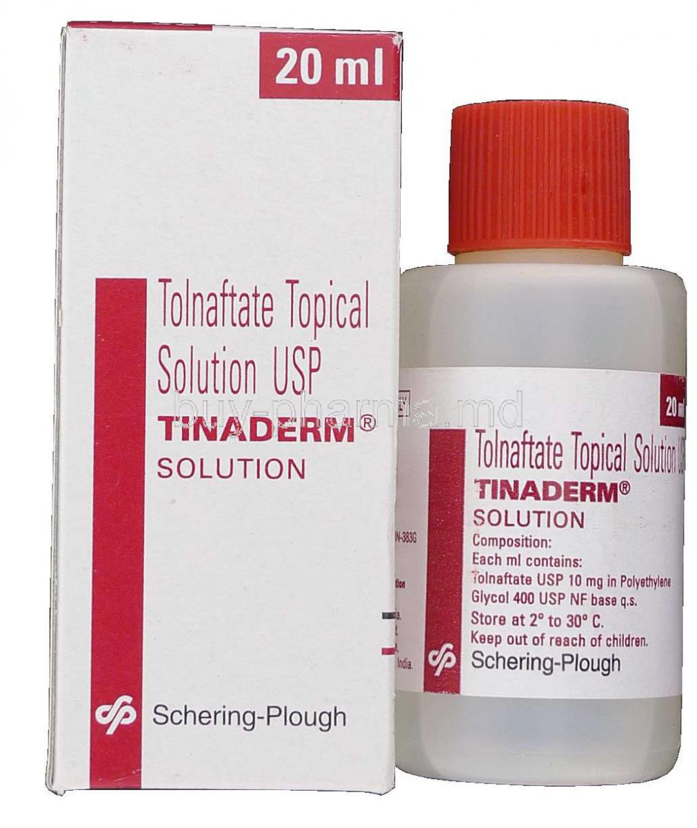 Tinaderm,  Tolnaftate Soluction