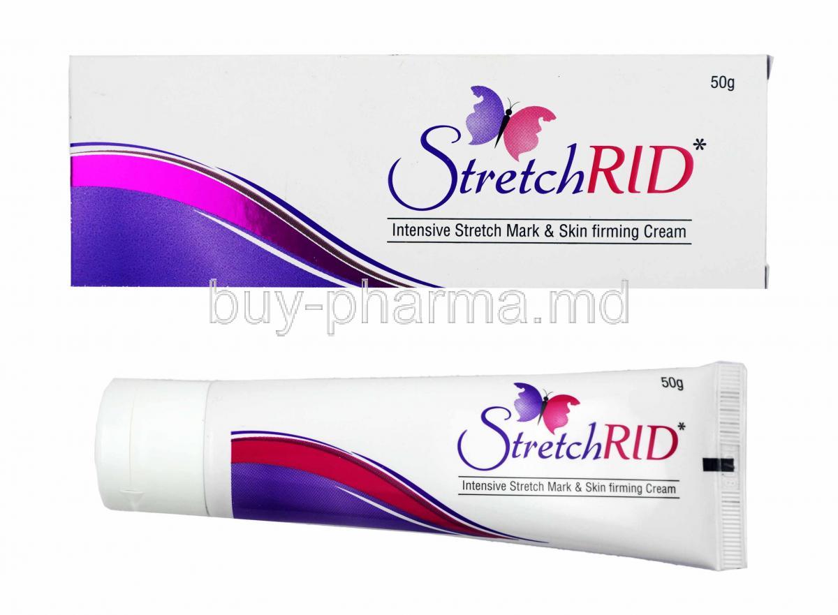 StretchRID Cream box and tube