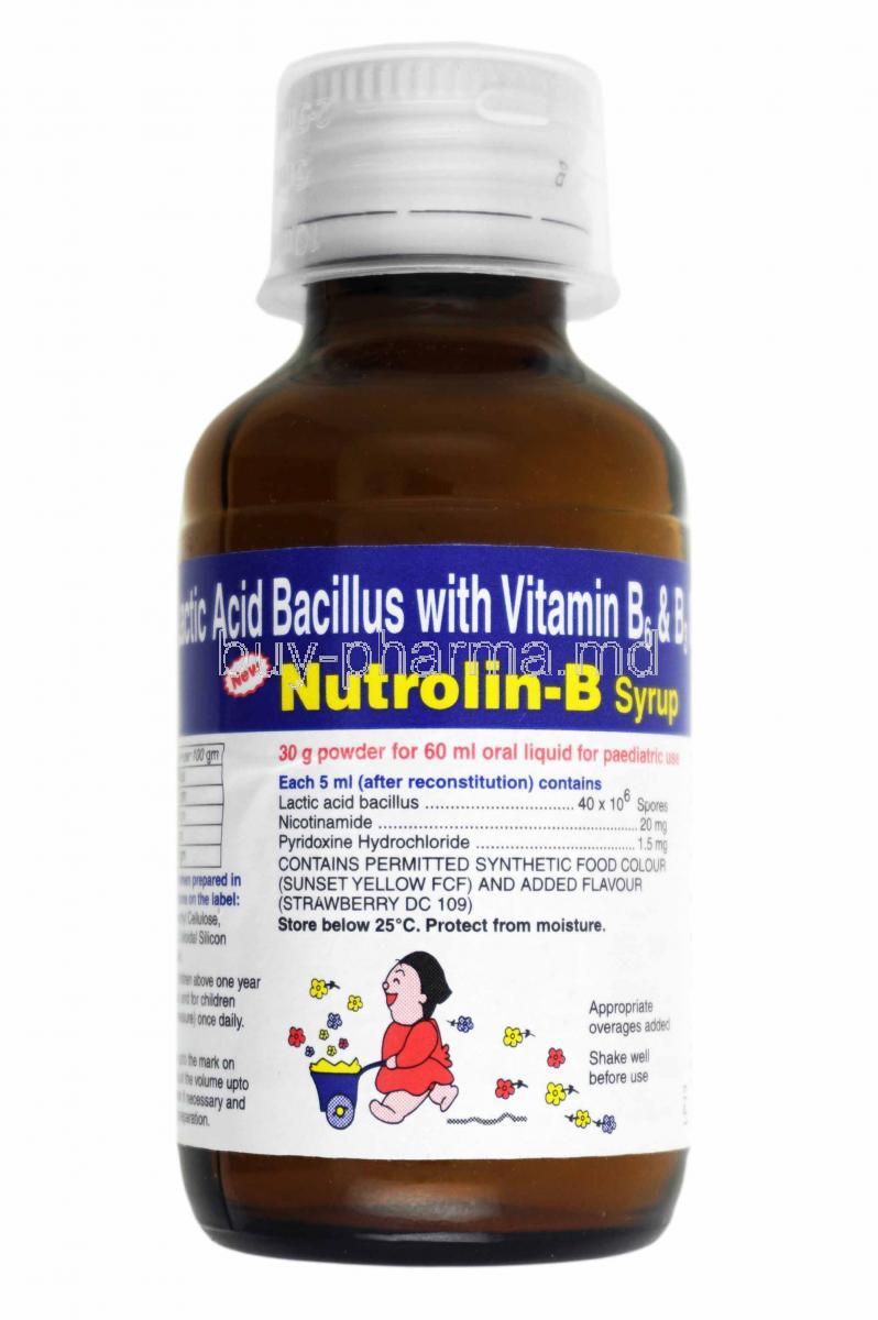 Nutrolin-B Syrup bottle