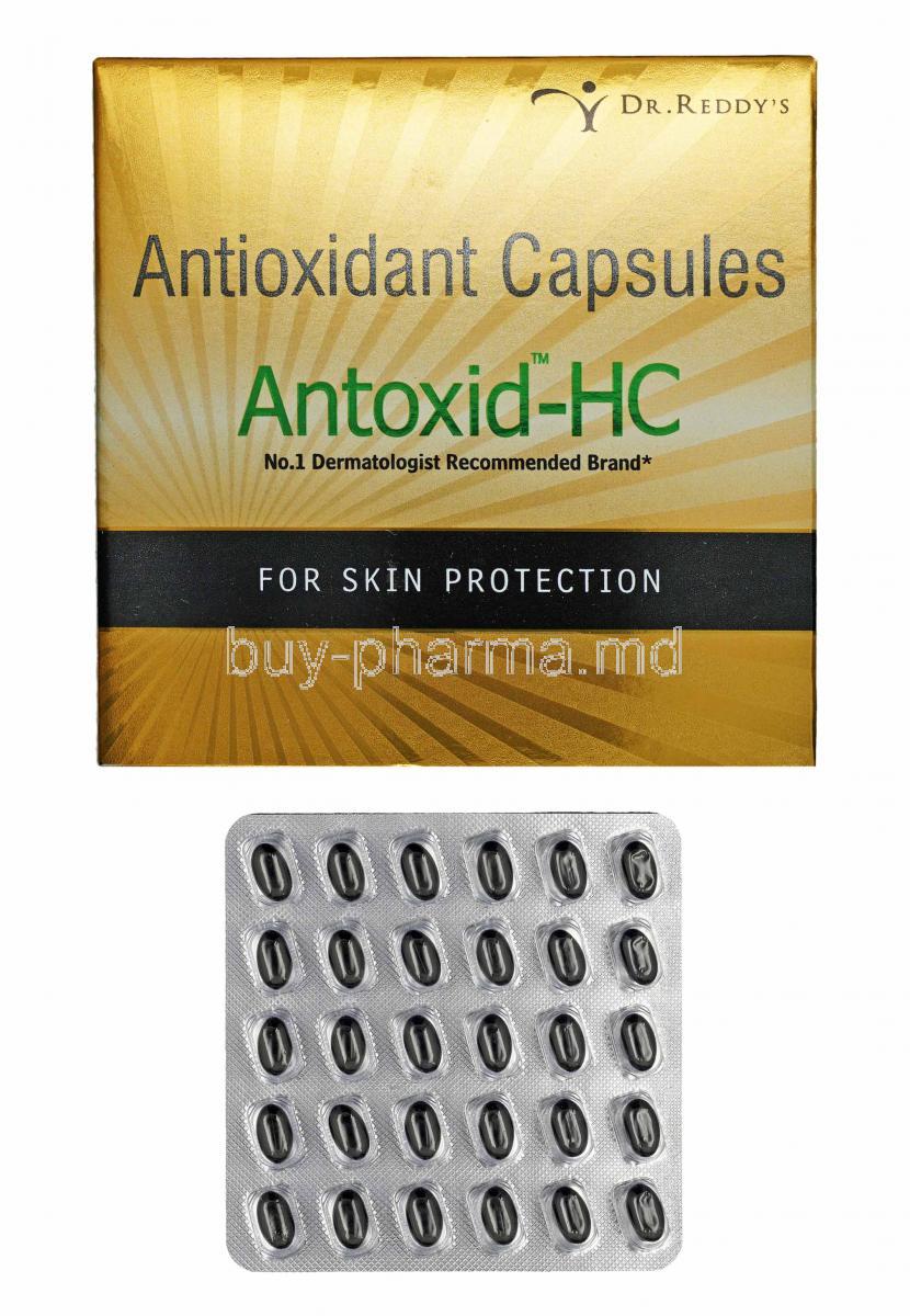 Antoxid -HC box and capsules