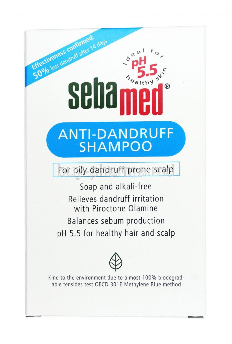 Sebamed Anti-Dandruff Shampoo, Shampoo 200ml, Box