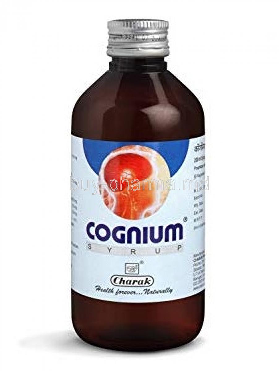Cognium Syrup bottle