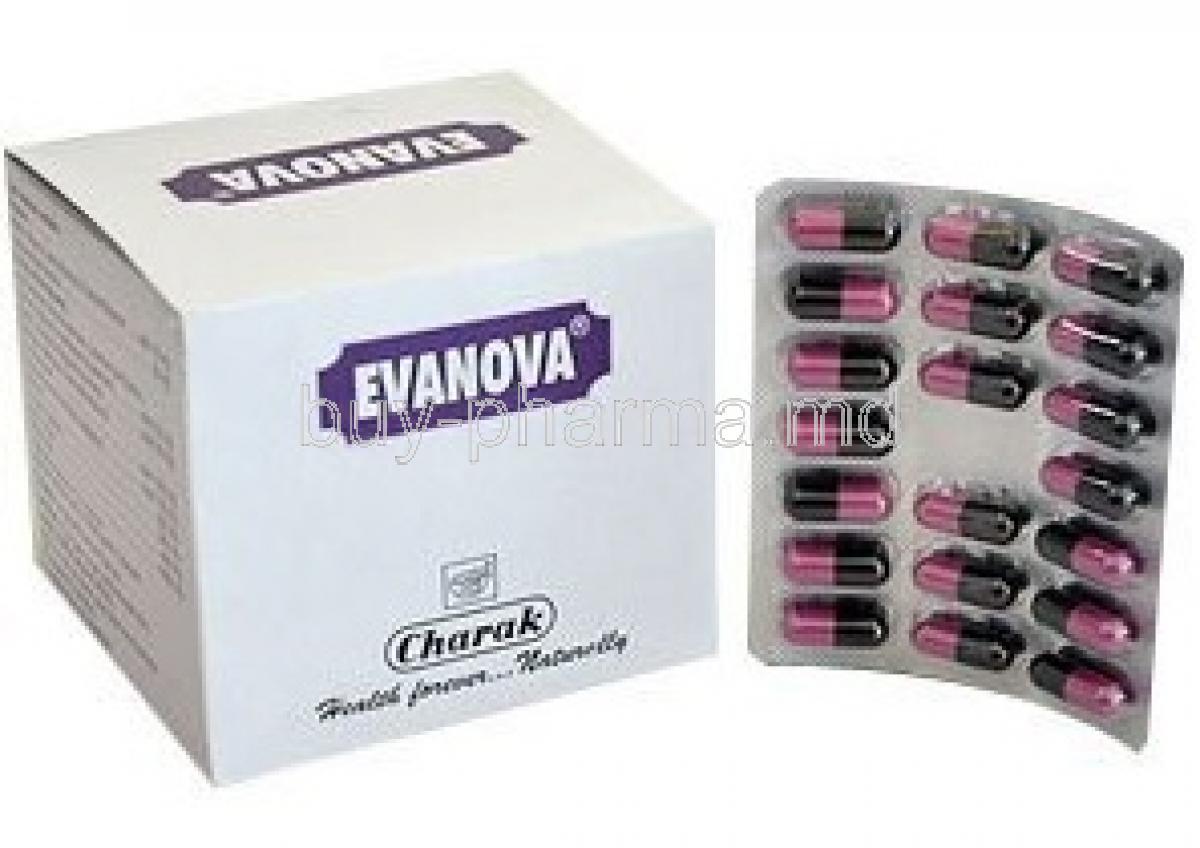 Evanova box and capsules