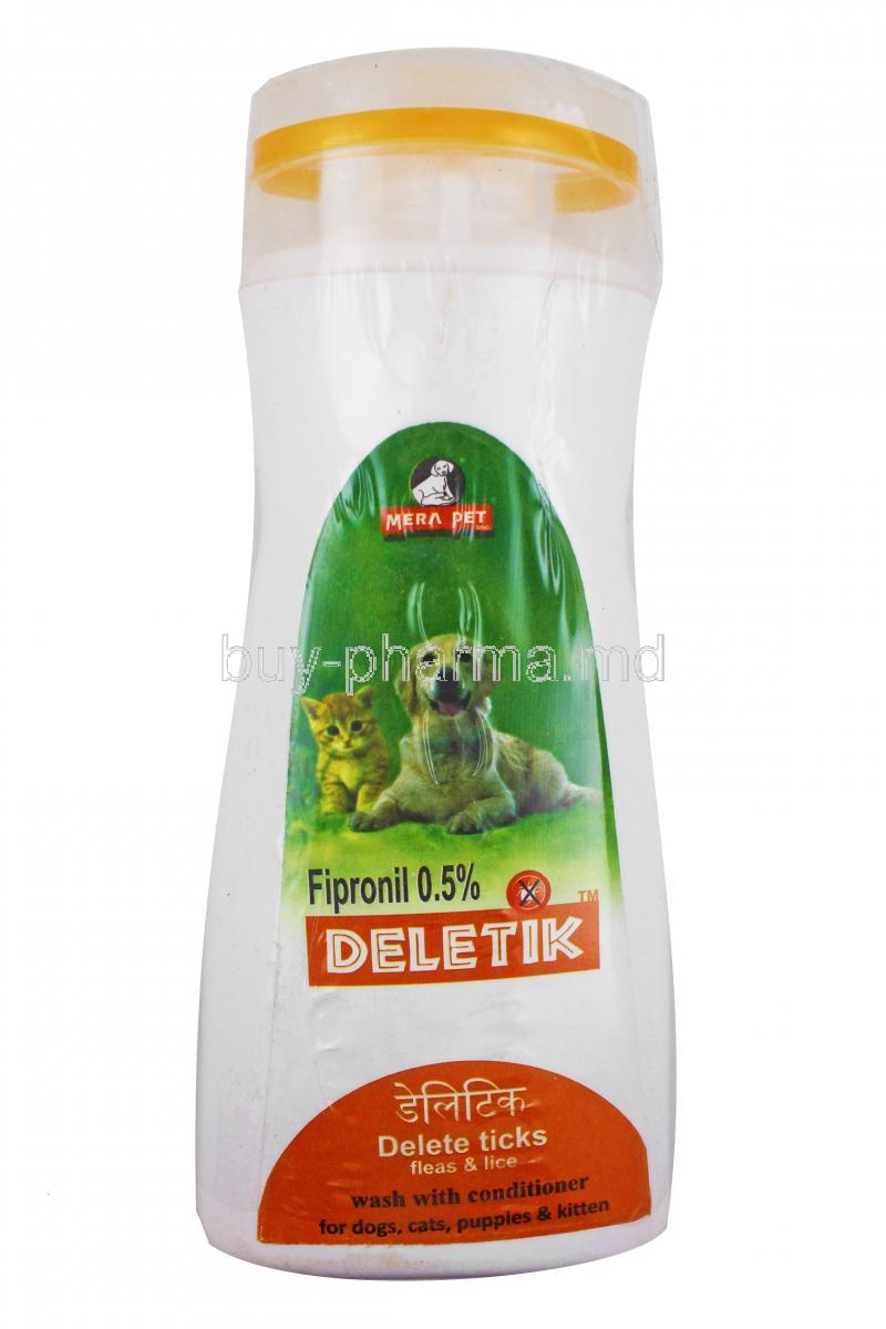 Deletik Shampoo for Dogs and Cats bottle