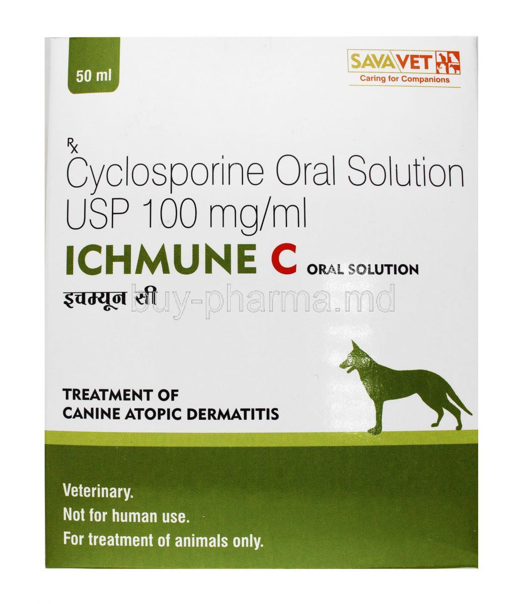 Ichmune C Oral Solution for Dogs box