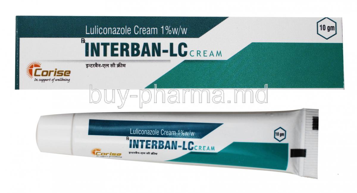 Interban LC Cream for Animals box and tube