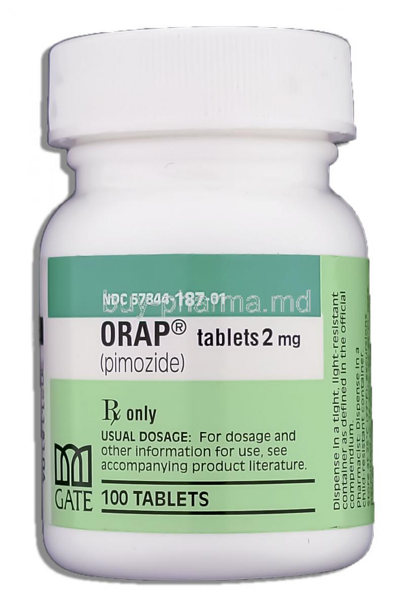 Orap  Pimozide 2 mg