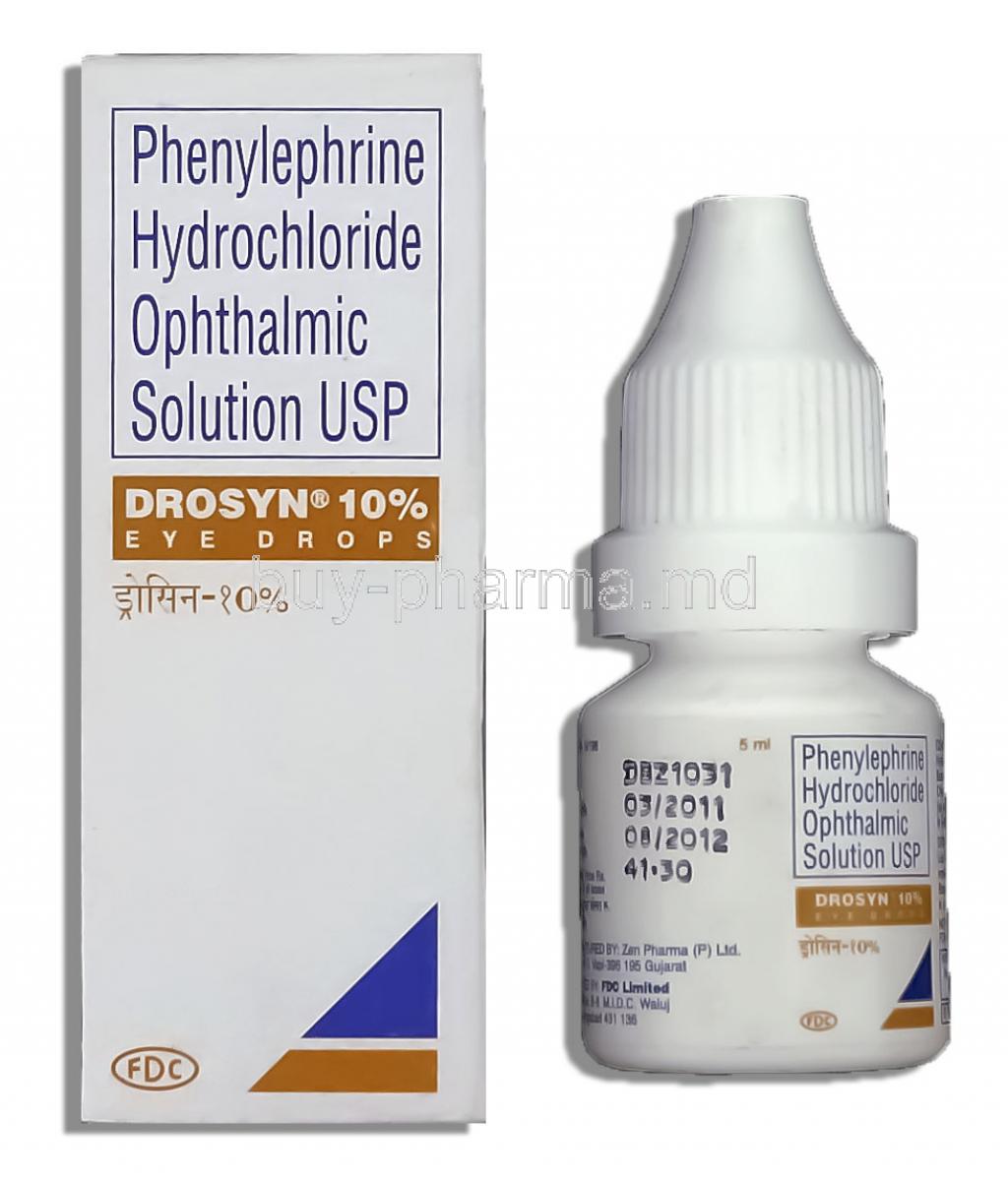 Drosyn, Phenylephrine Eyedrop