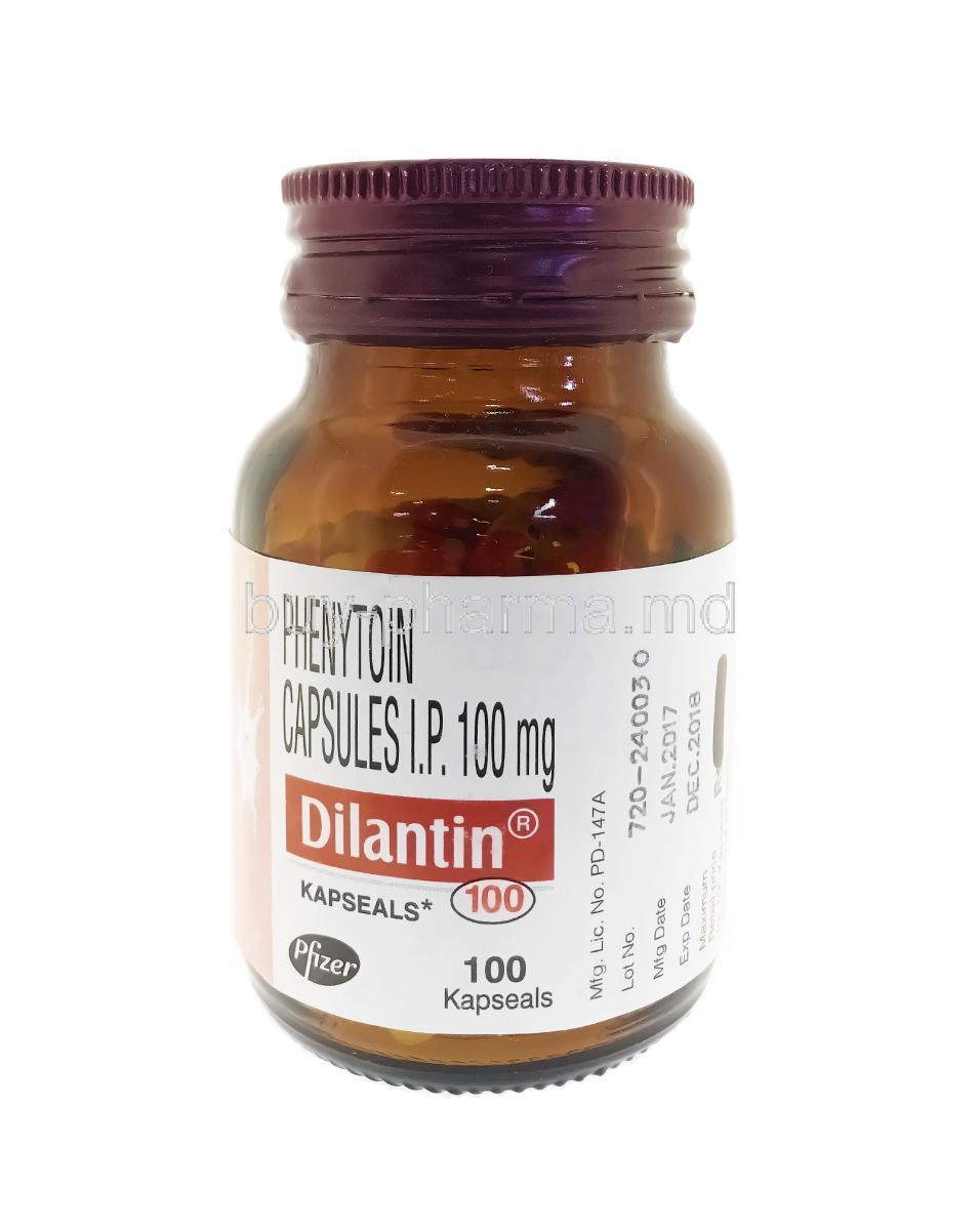Dilantin, Phenytoin 100mg