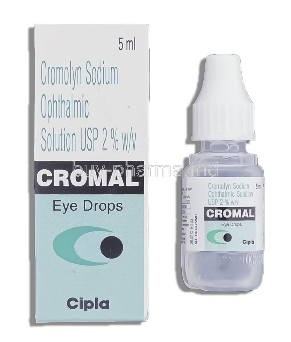 Cromal , Generic  Intal Eye Drop, Sodium Cromoglycate/Benzalkonium