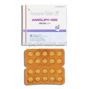 Amolife, Generic Asendin. Amoxapine 100 mg