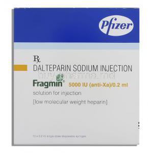 Fragmin, Dalteparin Sodium Injection Pfizer