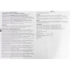 Fragmin, Dalteparin Sodium Injection information sheet 2