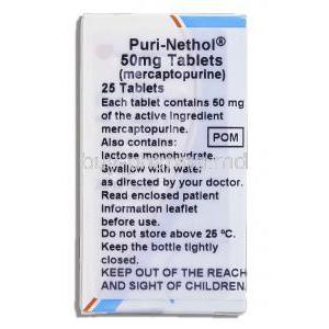 Purinethol 50 mg composition