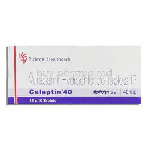 Calaptin, Verapamil 40 mg