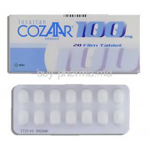 Cozaar, Losartan  100 mg