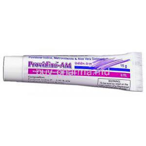 Providine-AM,  Povidone Iodine/ Metronidazole 5%/ 1% 15 Gm Ointment (UTL)
