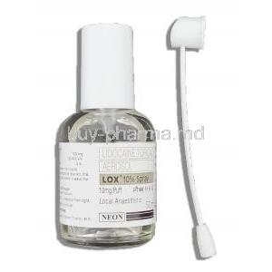 Lox, Lidocaine 10% 50 ml Spray