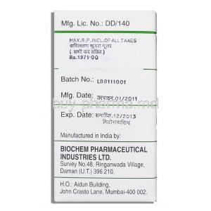 Mitomycin-C, Generic Mitozytrex/ Mutamycin, Mitomycin 40 mg injection  Biochem pharmaceuticals