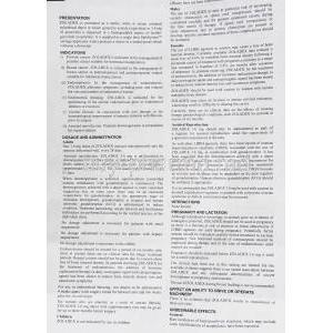 Zoladex, Goserelin acetate 3.6mg  Injection information sheet 2