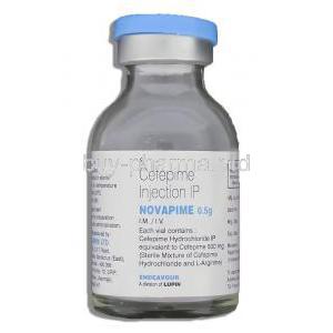 Novapime, Generic Maxipime, Cefepime Injection Vial