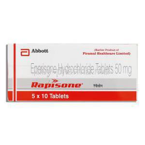 Rapisone, Generic  Myonal, Eperisone 50 mg Abbot