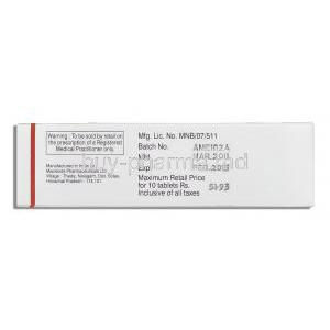 Rapisone, Generic  Myonal, Eperisone 50 mg Mcleod manufacturer