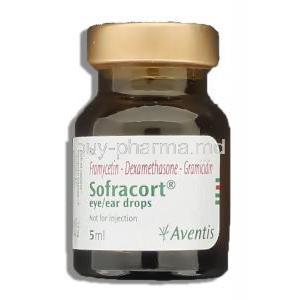 Sofracort Eye/ Ear Drops bottle